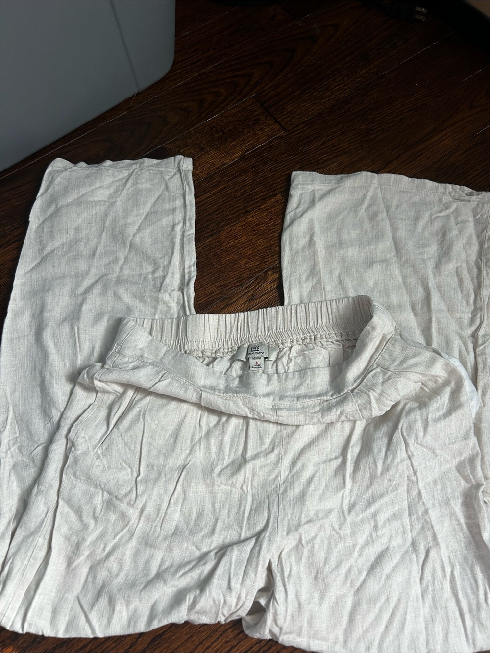 Thread & Supply Cream Lounge Pants